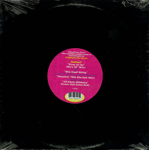 RuPaul Free To Be 12" vinyl single (12 inch record / Maxi-single) US RUP12FR470730
