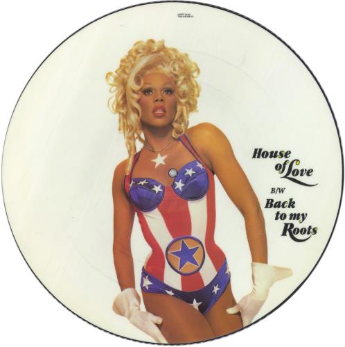 RuPaul House Of Love 12" vinyl picture disc (12 inch picture record) UK RUP2PHO860733