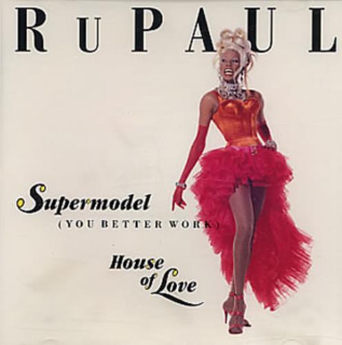 RuPaul Supermodel CD single (CD5 / 5") US RUPC5SU82935