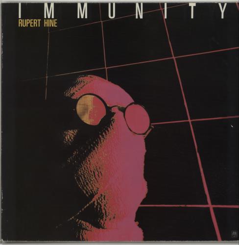 Rupert Hine Immunity - Gold Stamped Sleeve vinyl LP album (LP record) UK RH2LPIM674673