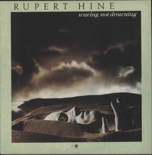 Rupert Hine Waving Not Drowning - Gold promo stamped vinyl LP album (LP record) UK RH2LPWA597373