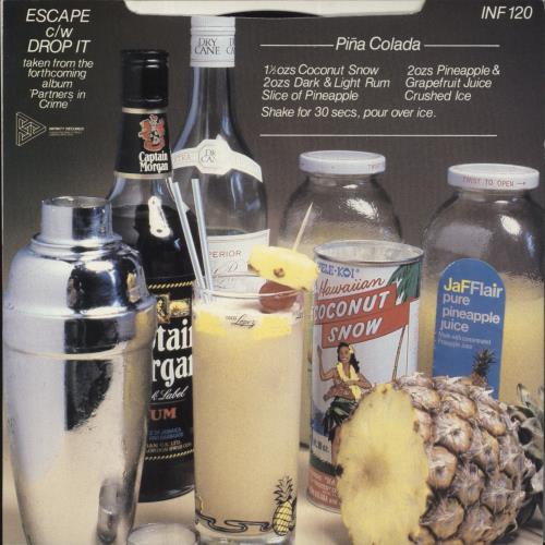 Rupert Holmes Escape (The Pi�a Colada Song) - P/S 7" vinyl single (7 inch record / 45) UK RHL07ES347552