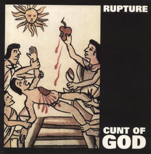 Rupture Cunt Of God vinyl LP album (LP record) US 6ZRLPCU835463