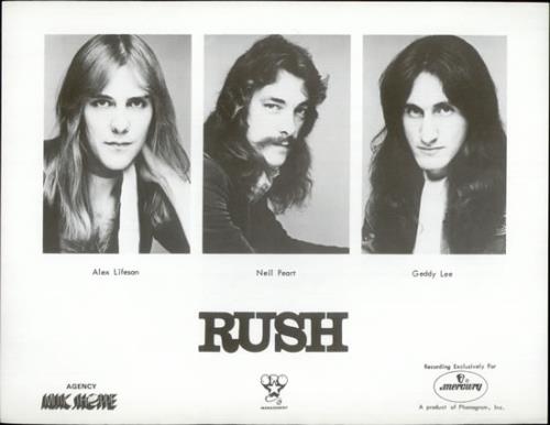 Rush A Condensed Rush Primer media press pack US RUSPPAC139818