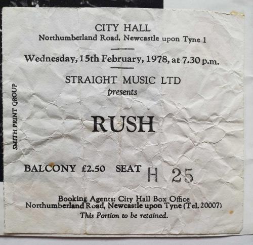 Rush A Farewell To Kings + Ticket Stub & Fully Signed tour programme UK RUSTRAF726184