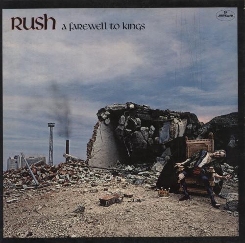 Rush A Farewell To Kings - VG Sleeve vinyl LP album (LP record) UK RUSLPAF868981