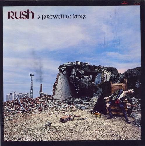 Rush A Farewell To Kings vinyl LP album (LP record) Japanese RUSLPAF779496
