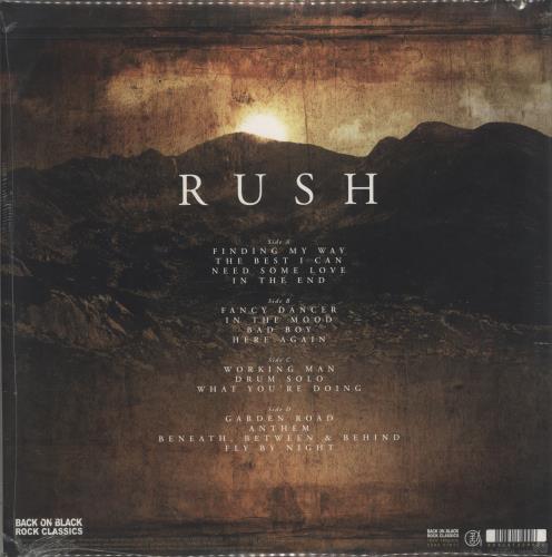 Rush ABC 1974 - Coloured Vinyl - Sealed 2-LP vinyl record set (Double LP Album) UK RUS2LAB872169