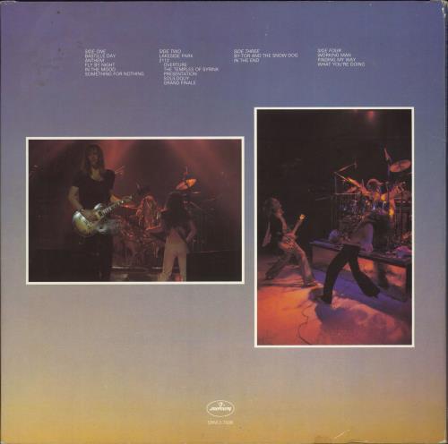 Rush All The World's A Stage - VG 2-LP vinyl record set (Double LP Album) US RUS2LAL779502