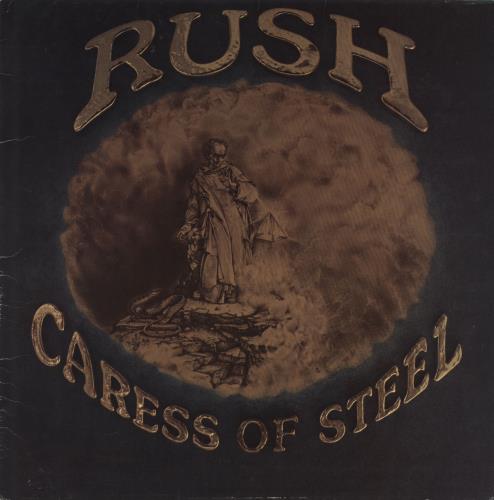 Rush Caress Of Steel - EX vinyl LP album (LP record) US RUSLPCA798454