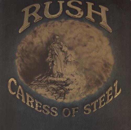 Rush Caress Of Steel - VG vinyl LP album (LP record) Dutch RUSLPCA882496