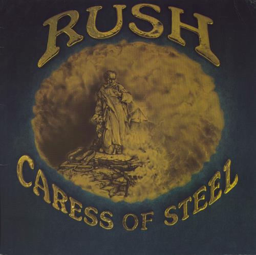 Rush Caress Of Steel vinyl LP album (LP record) Dutch RUSLPCA810501