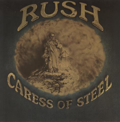 Rush Caress Of Steel vinyl LP album (LP record) Dutch RUSLPCA887715