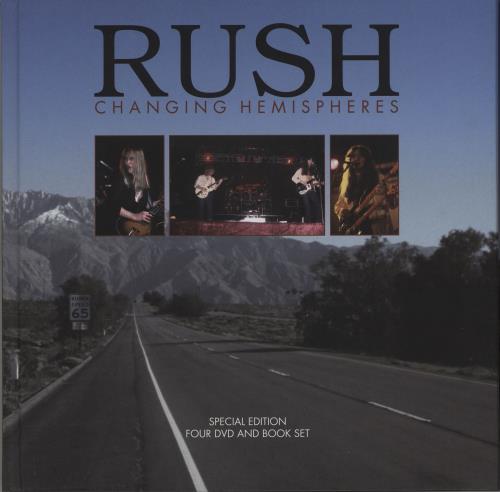 Rush Changing Hemispheres DVD UK RUSDDCH758694
