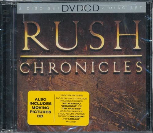 Rush Chronicles / Moving Pictures 2-disc CD/DVD set US RUS2DCH549149