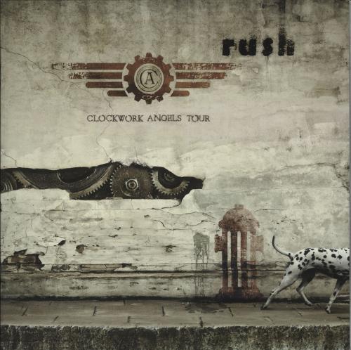 Rush Clockwork Angels tour programme UK RUSTRCL730759