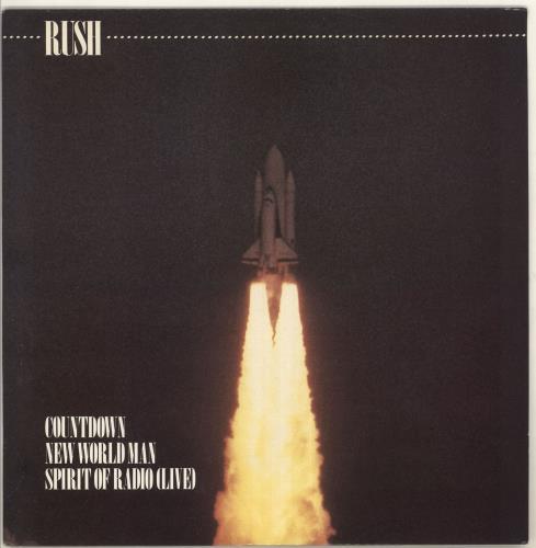 Rush Countdown + Poster 12" vinyl single (12 inch record / Maxi-single) UK RUS12CO726648