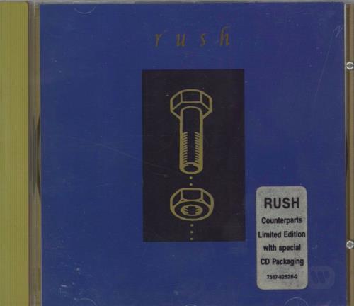 Rush Counterparts - Limited Edition CD album (CDLP) German RUSCDCO554503