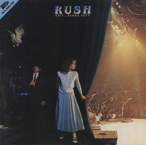 Rush Exit... Stage Left 2-LP vinyl record set (Double LP Album) German RUS2LEX798858