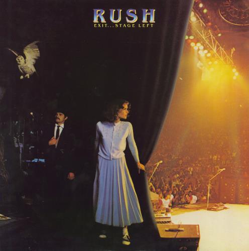 Rush Exit... Stage Left 2-LP vinyl record set (Double LP Album) US RUS2LEX799057
