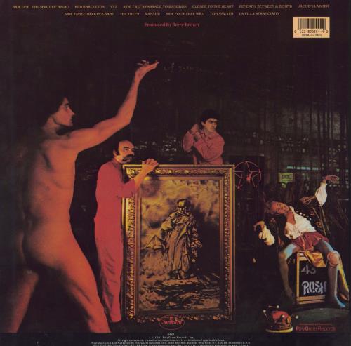 Rush Exit... Stage Left 2-LP vinyl record set (Double LP Album) US RUS2LEX799057