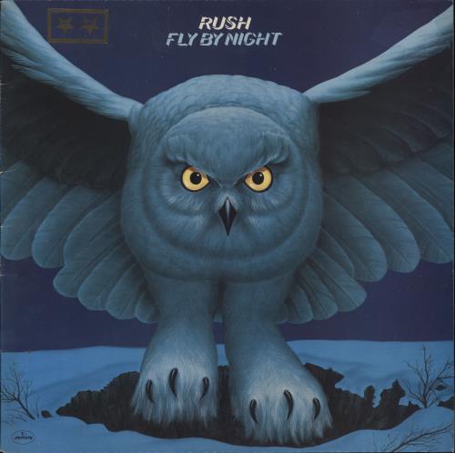 Rush Fly By Night + Insert & Two Star Stamped Sleeve vinyl LP album (LP record) UK RUSLPFL798870