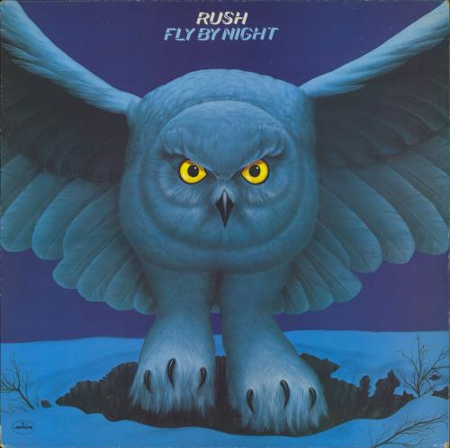 Rush Fly By Night - EX vinyl LP album (LP record) UK RUSLPFL741609