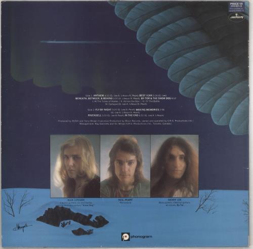 Rush Fly By Night - EX vinyl LP album (LP record) UK RUSLPFL741609