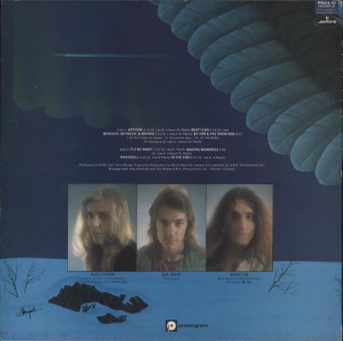 Rush Fly By Night vinyl LP album (LP record) UK RUSLPFL551553