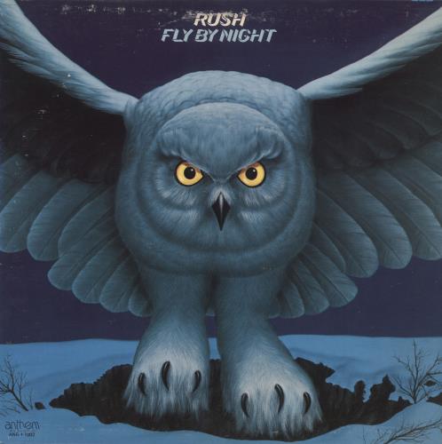 Rush Fly By Night vinyl LP album (LP record) Canadian RUSLPFL798879