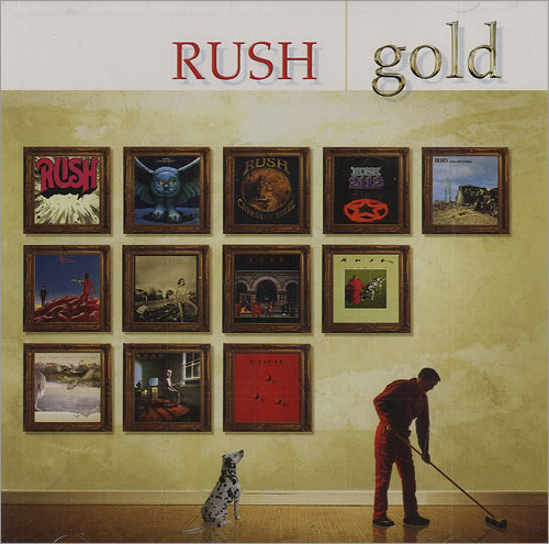 Rush Gold 2 CD album set (Double CD) US RUS2CGO480330