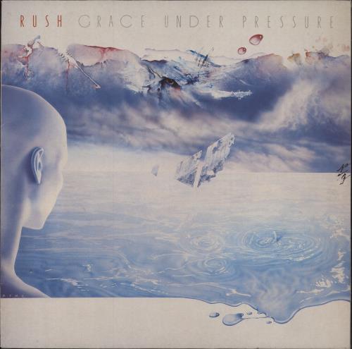 Rush Grace Under Pressure - Test Pressing + Sleeve vinyl LP album (LP record) UK RUSLPGR798867