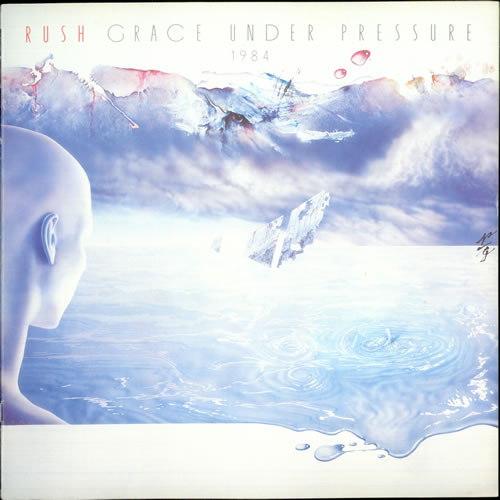 Rush Grace Under Pressure tour programme US RUSTRGR521323