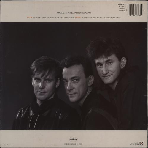 Rush Grace Under Pressure vinyl LP album (LP record) Dutch RUSLPGR771804