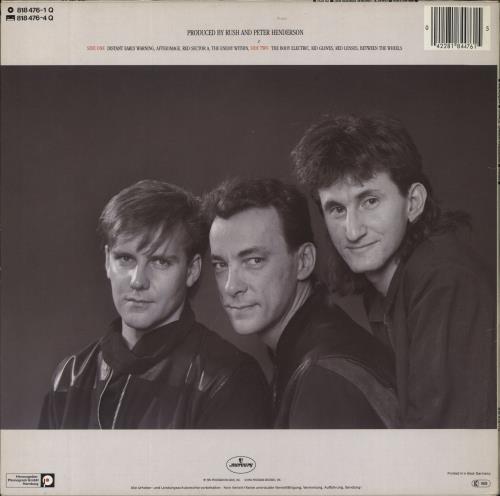 Rush Grace Under Pressure vinyl LP album (LP record) German RUSLPGR809322