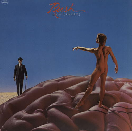 Rush Hemispheres + Poster vinyl LP album (LP record) Dutch RUSLPHE578686