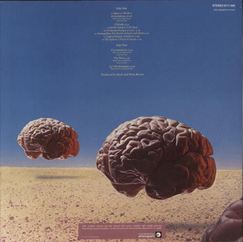 Rush Hemispheres + Poster vinyl LP album (LP record) Dutch RUSLPHE578686