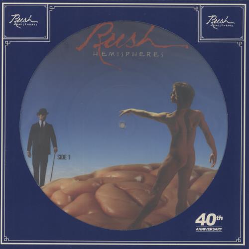 Rush Hemispheres - RSD19 picture disc LP (vinyl picture disc album) UK RUSPDHE854534