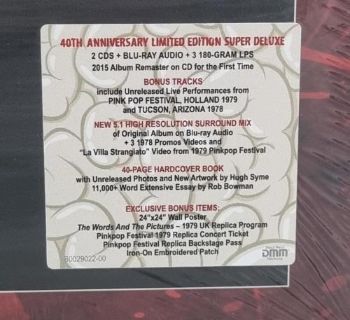 Rush Hemispheres 40th Anniversary - Sealed Vinyl Box Set US RUSVXHE810821