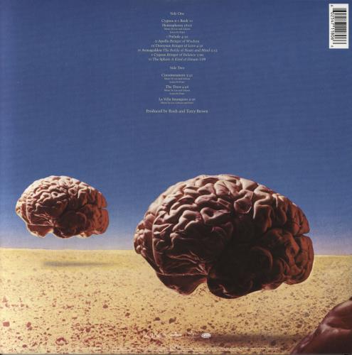 Rush Hemispheres vinyl LP album (LP record) UK RUSLPHE800613