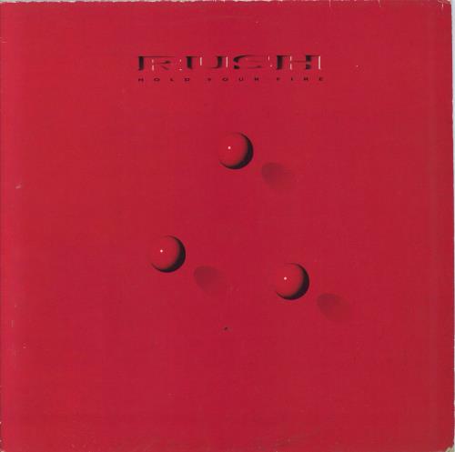 Rush Hold Your Fire vinyl LP album (LP record) Italian RUSLPHO801187