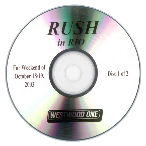 Rush In Rio 2 CD album set (Double CD) US RUS2CIN283790