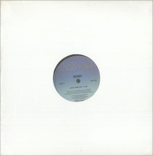 Rush Lock And Key 12" vinyl single (12 inch record / Maxi-single) Canadian RUS12LO132746