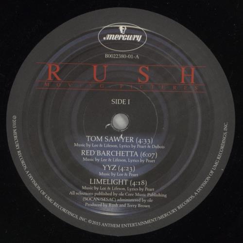 Rush Moving Pictures - 180 gram vinyl vinyl LP album (LP record) UK RUSLPMO779139