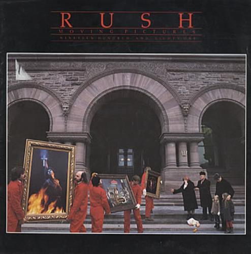 Rush Moving Pictures 1981 tour programme UK RUSTRMO124883