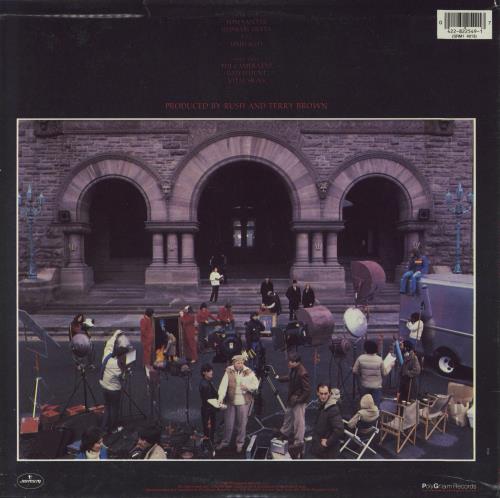 Rush Moving Pictures vinyl LP album (LP record) US RUSLPMO186455