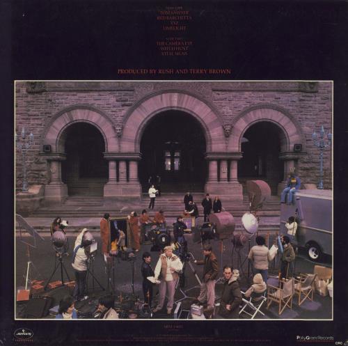 Rush Moving Pictures vinyl LP album (LP record) US RUSLPMO801473