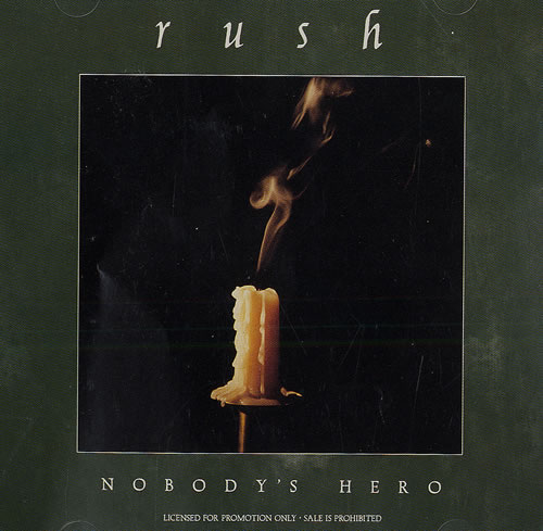 Rush Nobody's Hero CD single (CD5 / 5") US RUSC5NO91857