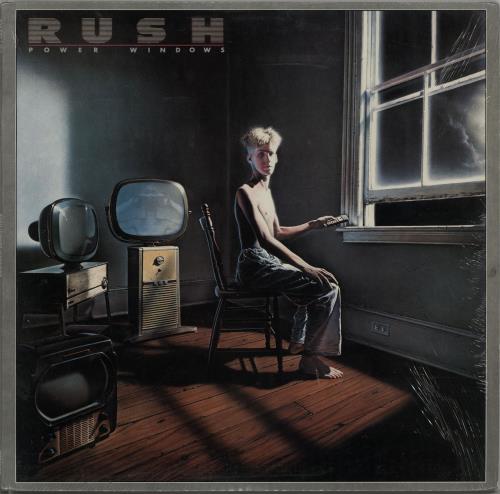 Rush Power Windows - shrink vinyl LP album (LP record) US RUSLPPO281167