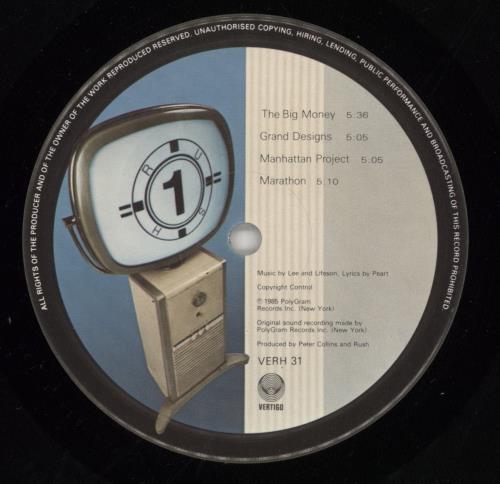 Rush Power Windows - shrink vinyl LP album (LP record) US RUSLPPO281167